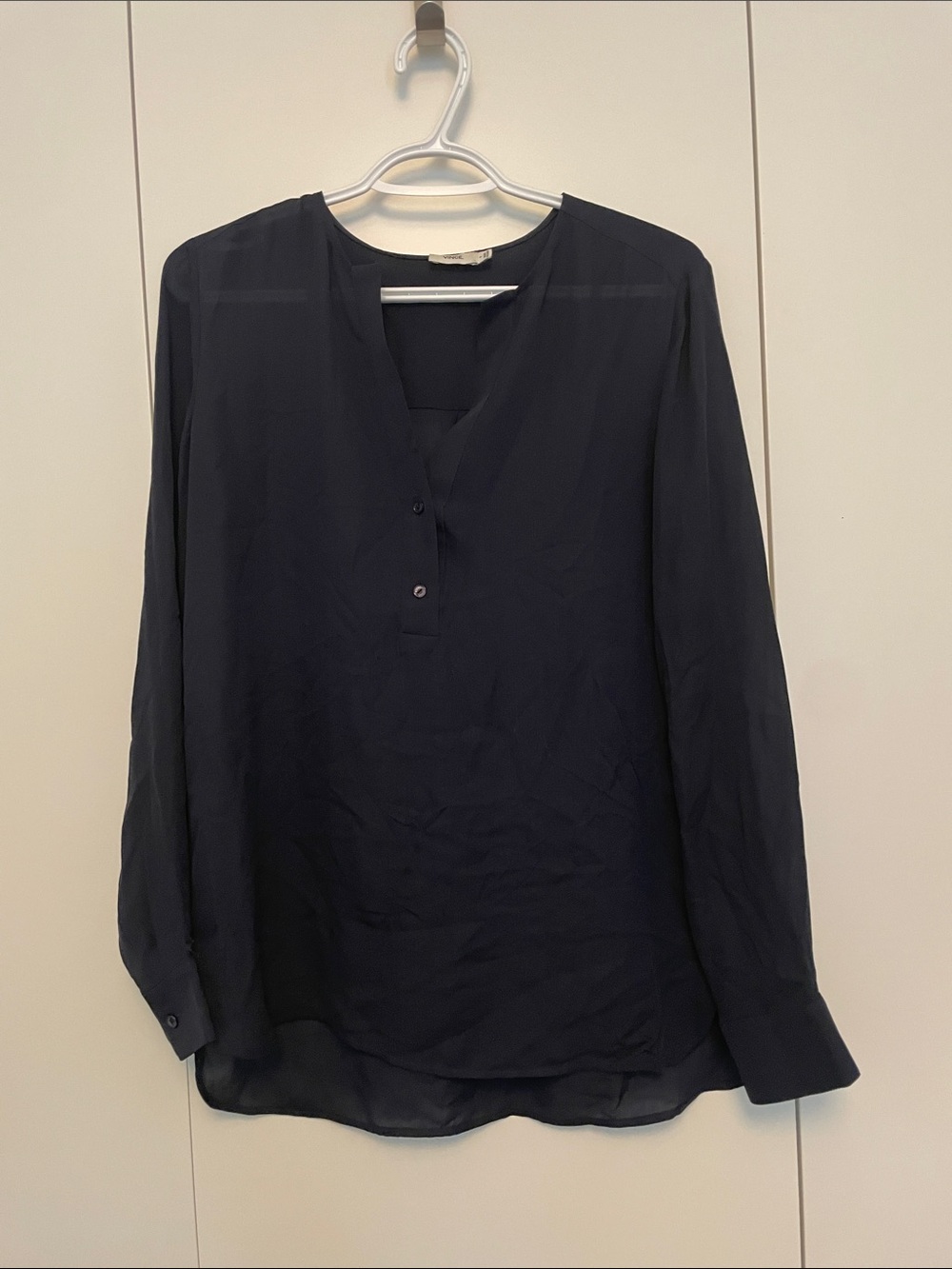Vince Navy Blouse